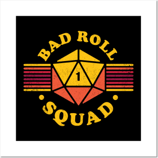 RPG Vintage - Bad Roll Squad Posters and Art